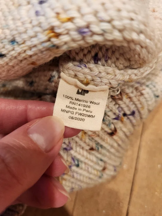 Misha & Puff Ellie Popcorn Cardigan in Iris Confetti - Picture 14 of 15